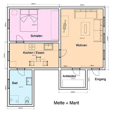 Mette Und Marit * Norderney